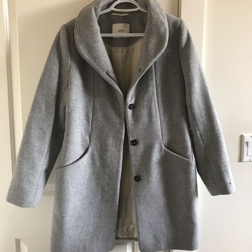 Aritzia Wilfred cocoon coat